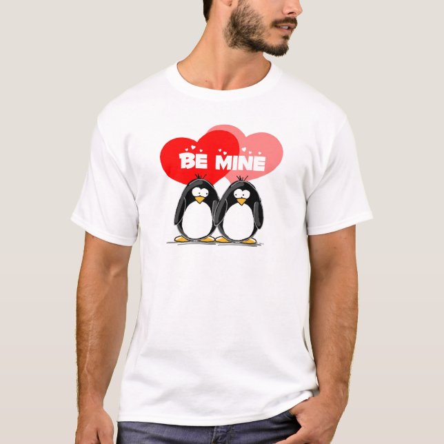 T-shirt Seja pinguins da mina (Frente)