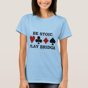 T-shirt Seja ponte estóico do jogo (quatro ternos do