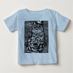 T-shirt Seja trabalhos de arte sábios da coruja do estilo