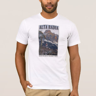 T-shirt Sella Ronda - gôndola de Alta Badia