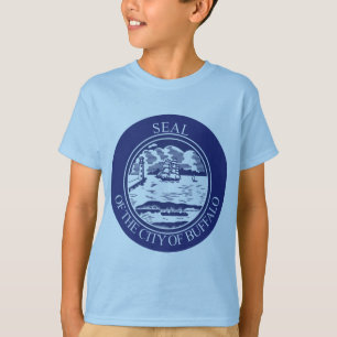 T-SHIRT SELO DA CIDADE DO BÚFALO