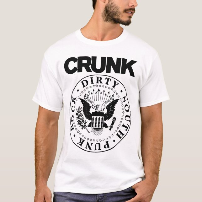 T-shirt Selo de Lil Jon "Crunk " (Frente)