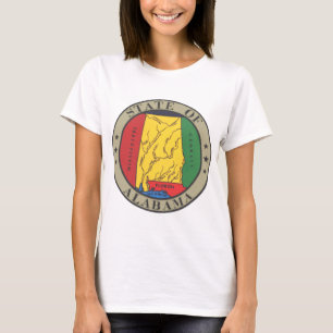 T-shirt Selo do estado de Alabama