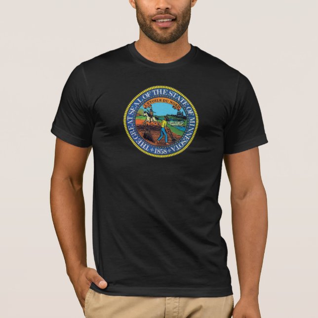 T-shirt Selo do estado de Minnesota (Frente)