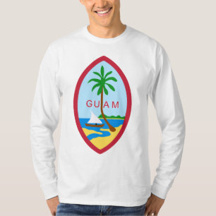 T-shirt Selo GU de Guam