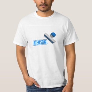 T-shirt Selo ou costeleta interessante no conceito de