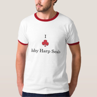 T-shirt Selos de harpa do bebê