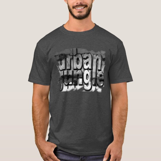 T-shirt Selva Urbana de Grunge (Frente)
