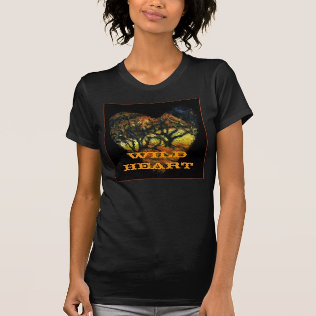 T-Shirt Selvagem com Árvores (Frente)