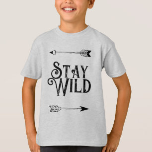 T-shirt selvagem da estada inspirador das citaçõ