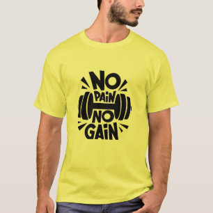 T-Shirt Sem Dor Sem Ganho Para Aqueles Que Embriag