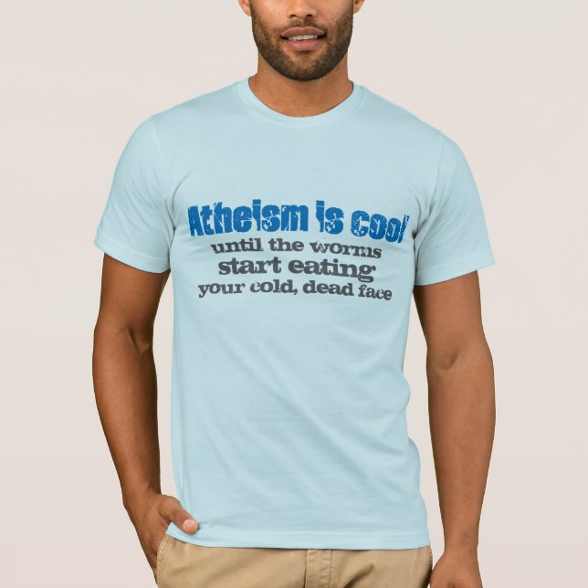 T-shirt Sem-fins do ateísmo (Frente)
