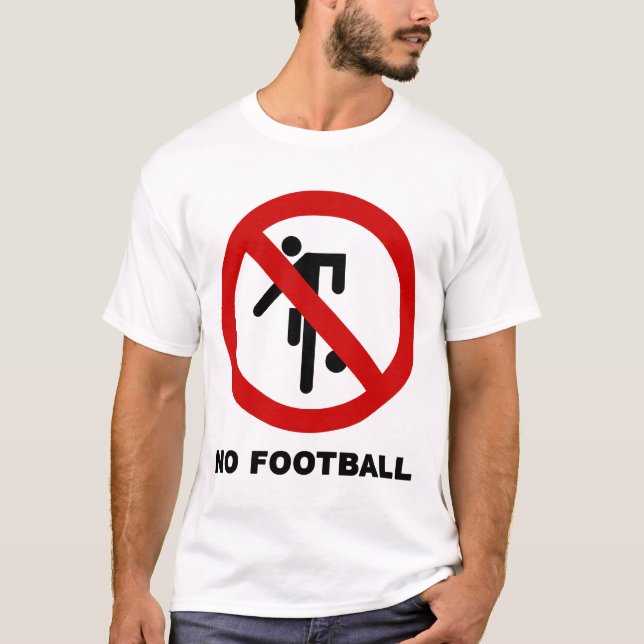 T-shirt SEM Futebol [Futebol] ⚠ Sinal de Parque Tailandês  (Frente)