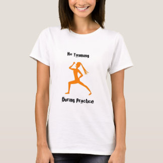 T-shirt Sem Garganta Durante A Prática!