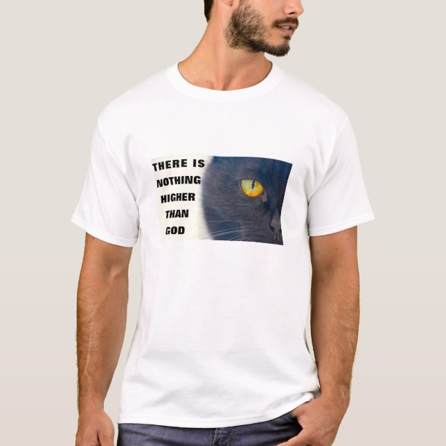 T-Shirt sem Mais alto (branco) (Frente)