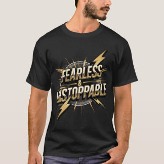 T-Shirt sem rosto e sem rolhas - Negrito e poderos
