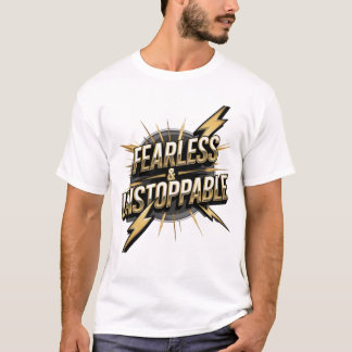 T-Shirt sem rosto e sem rolhas - Negrito e poderos