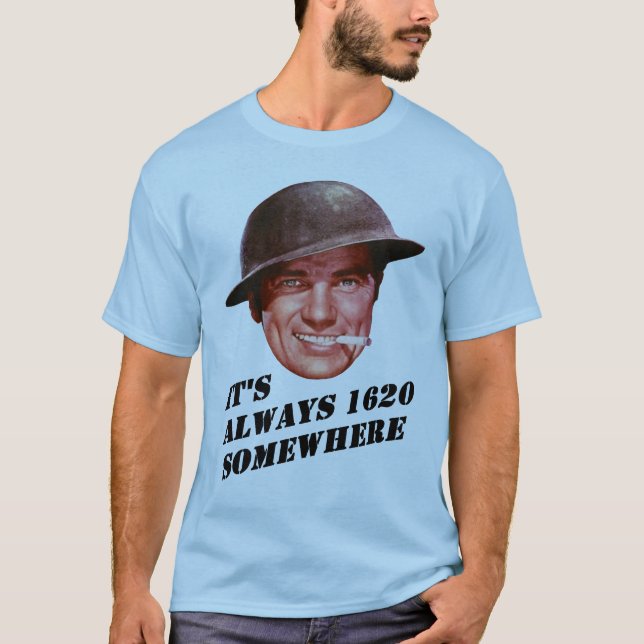 T-shirt Sempre 1630 em algum lugar (Frente)