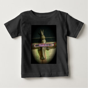 T-shirt Sempre Ama Hakuna Matata Cute Rabbit style.png