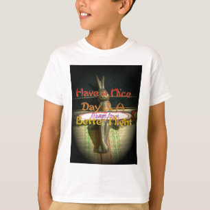 T-shirt Sempre ama Hakuna Matata Tenha um bom dia e um ser