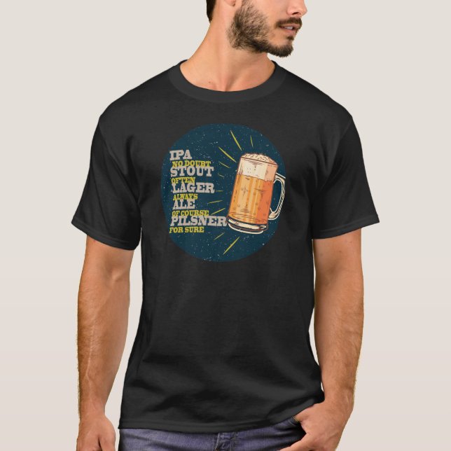 T-shirt Sempre Cerveja (Frente)
