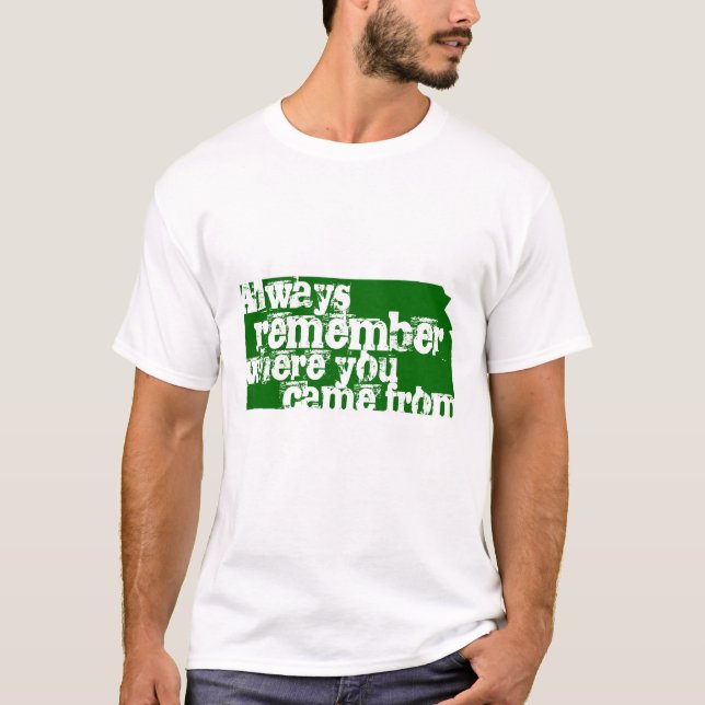 T-shirt Sempre lembre (Frente)