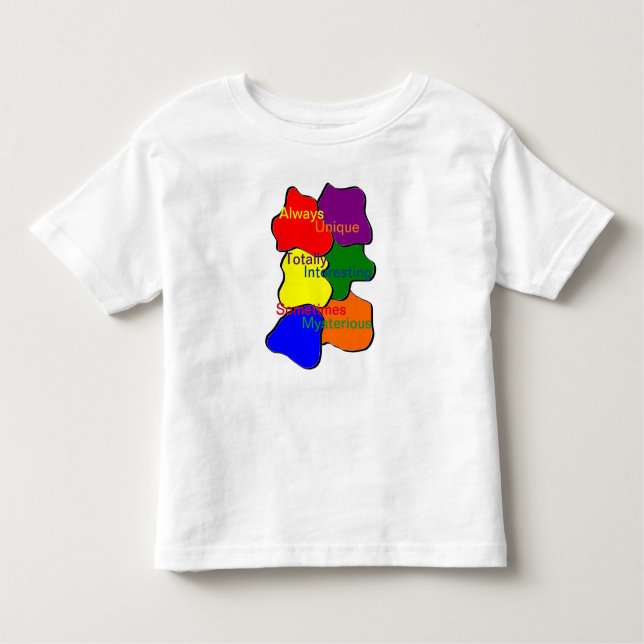T-Shirt Sempre Única Toddler Autism (Frente)