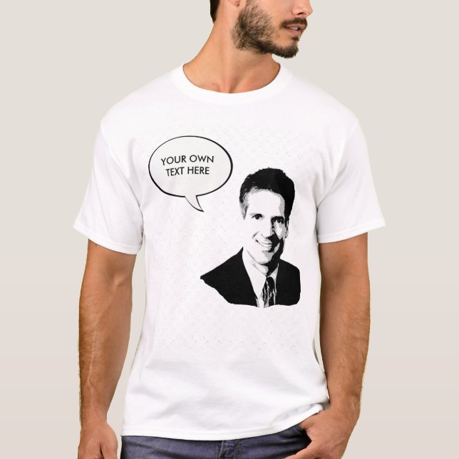 T-SHIRT SENADOR SCOTT MARROM (Frente)