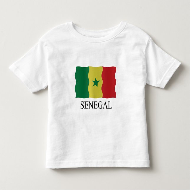T-shirt Senegal flag (Frente)