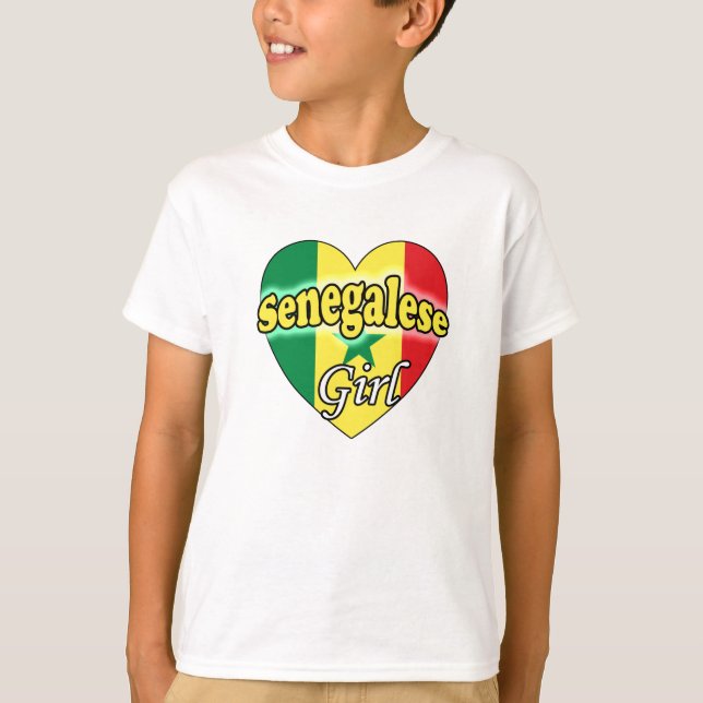 T-shirt Senegalese Girl (Frente)