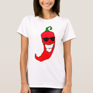 T-shirt Senhor legal Encarnado Pimenta