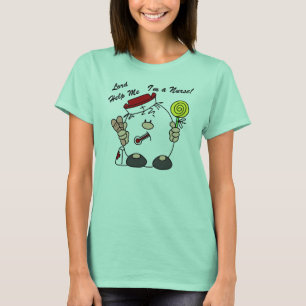 T-shirt Senhor me ajude, sou enfermeira