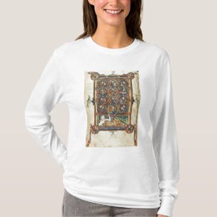 T-shirt Senhora 21926 a árvore de Jesse de um psalter