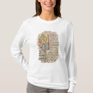 T-shirt Senhora 8 f.95v St John o evangelista