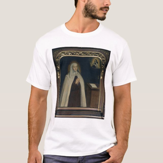 T-shirt Senhora Acarie conhecida como Marie de (Frente)