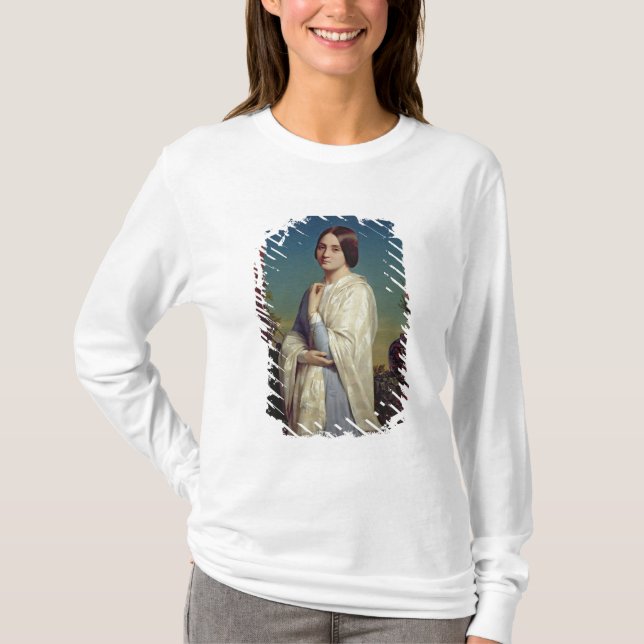 T-shirt Senhora Edouard Dubufe 1842 (Frente)