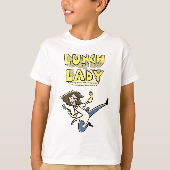 T-shirt Senhora Jovem do almoço (Frente)