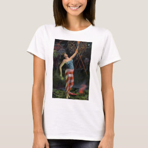T-shirt Senhora Liberdade Bandeira