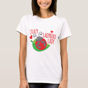 T-shirt Senhora louca da joaninha