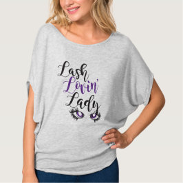 T-shirt Senhora Parte superior de Lovin do chicote