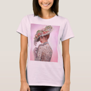 T-shirt Senhora tímido "Betty Lu " do Victorian