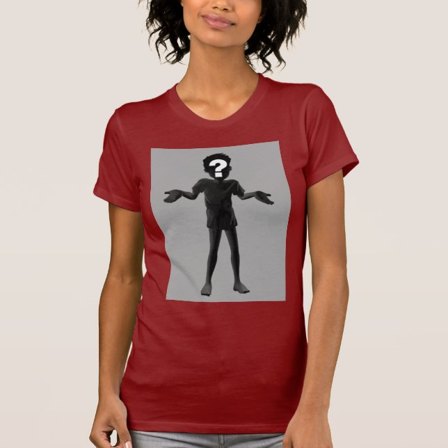 T-shirt Senhoras pequeno T (Frente)