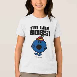T-shirt Senhorita pequena Bossy eu sou o chefe