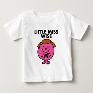 T-shirt Senhorita pequena contemplativa Sábio