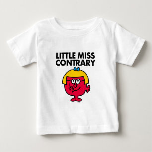T-shirt Senhorita pequena Contrário