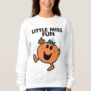 T-shirt Senhorita pequena Divertimento Waving Joyously