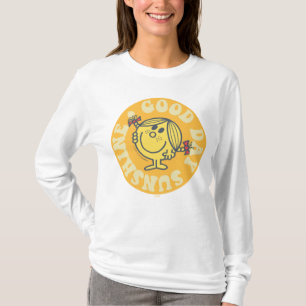 T-shirt Senhorita pequena Luz do sol do bom dia