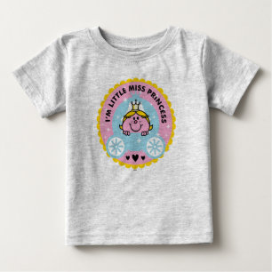 T-shirt Senhorita pequena princesa eu sou uma princesa