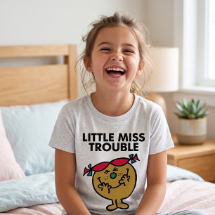T-shirt Senhorita pequena Problema que riem