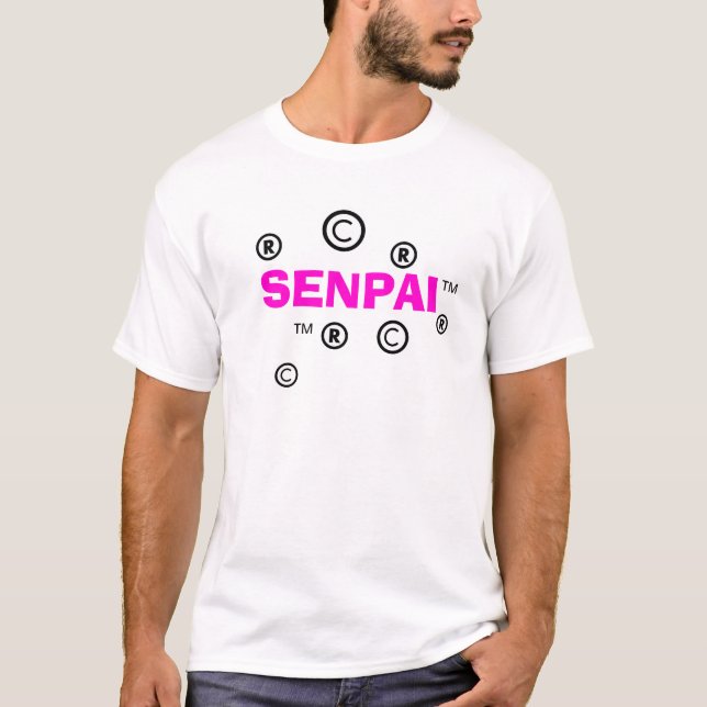 T-shirt senpai (Frente)